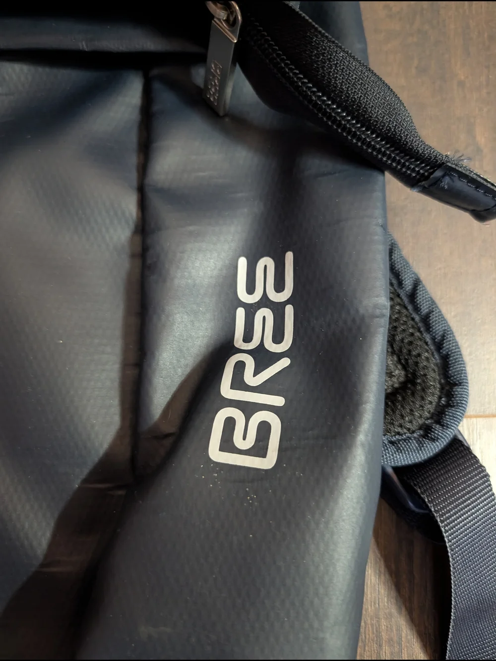 BREE Blue Waterproof XL Roll-Top Snap Backpack Waterproof Urban Commuter Bag
